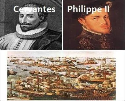 Lors de quelle bataille, Miguel de Cervantes fut-il blessé ?