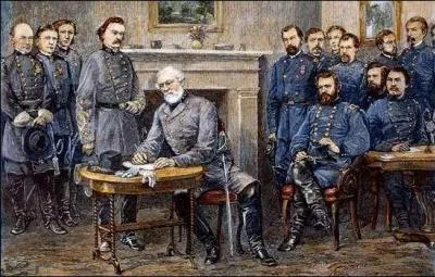 Qui est le général dont Ulysses O. Grant reçut la reddition en 1865 ?