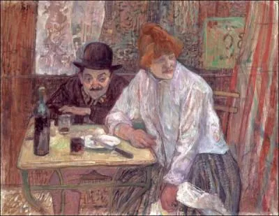 Qui a peint ce célèbre tableau qui représente deux alcooliques ?
