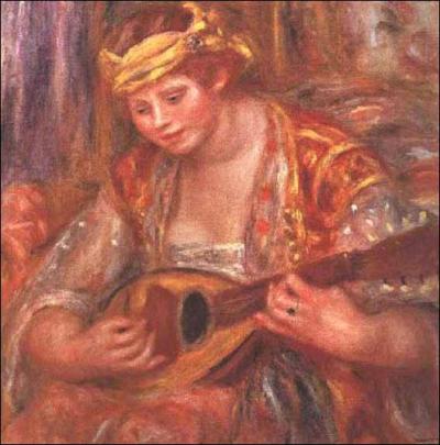 Qui a peint "Femme à la mandoline" ?