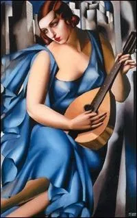 Qui a peint "Femme à la mandoline" ?