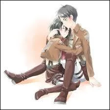 Mikassa est amoureuse d'Eren.