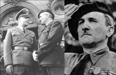 Allons en France ! Celui-là s'investit totalement dans la collaboration. C'est un homme politique qui s'engagea dans la Waffen-SS. Ensuite, il devint le responsable de toutes les forces de police du gouvernement de Vichy ! Il sera arrêté par les Anglais combattant les partisans italiens ! Qui est-il ?
