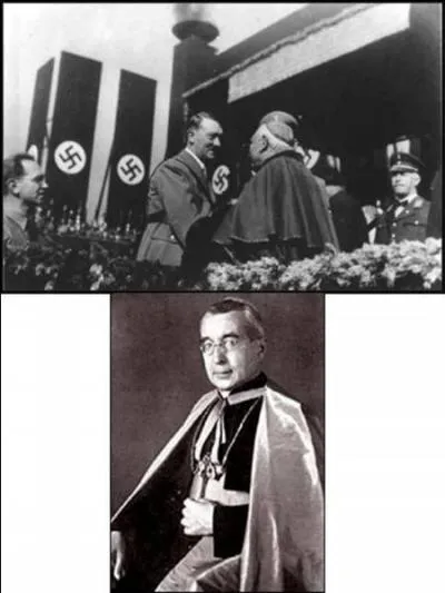 Allons au Vatican en passant par l'Allemagne ! Beaucoup de prêtres furent antinazis, mais, la haute hiérarchie catholique ne se montra pas aussi hostile au nazisme. Quel cet évêque qui n'hésita pas à chercher un compromis entre le catholicisme et une vision « chrétienne » et « conservatrice » du nazisme ?