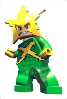 Quel est ce super-vilain avec des éclairs ?