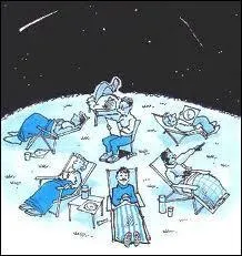 Vers quelle partie de l'hémisphère avez-vous le plus de chance d'en croiser ?