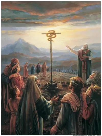 Comment s'appelle cette perche que tient Moïse ?