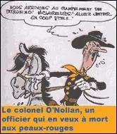 Dans quel album trouve-t-on le Colonel O'Nollan ?