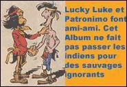 Dans quel Album trouve-t-on l'apache Patronimo ?