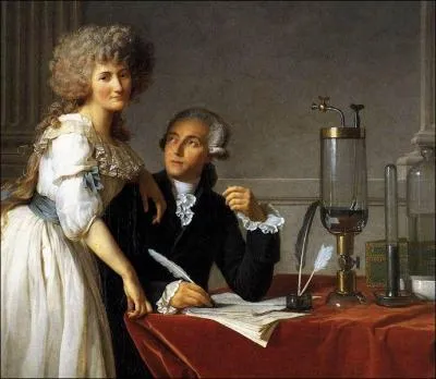 Qui a peint Antoine Lavoisier et sa femme ?
