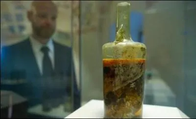 Le plus vieux vin du monde, repose dans un musée en Allemagne depuis plus de 100 ans. Il s'agit d'une bouteille du 3ème siècle après J.C. Quel âge est estimée cette bouteille ?