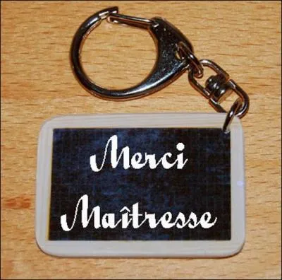 Avec ma maîtresse, vous grossirez à vue d'il.