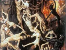 L'étymologie du mot "enfer" est issue du terme latin "infernus", cela signifie approximativement :