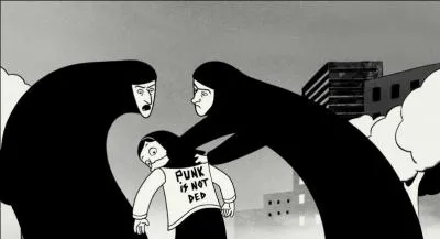 "Persepolis" est un long métrage d'animation franco-iranien sorti en 2007. Dans quelle ville se déroule principalement le film ?