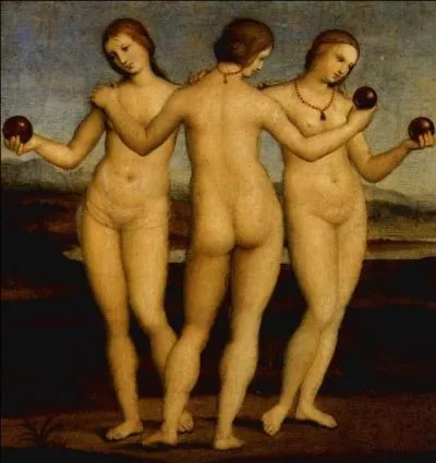 "Les Trois Grâces", peint par Raphaël en 1505 représentent :