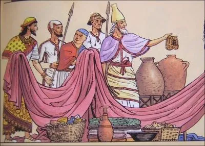 Grâce à quel élément sont-ils devenus les plus grands spécialistes de la teinture, d'où leur surnom ?