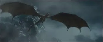 A la dernière réplique, le dragon dit : " Je suis le feu je suis..."