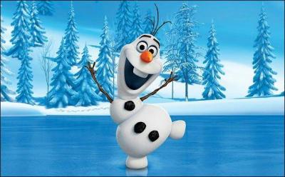 Comment s'appelle le bonhomme de neige qu'Elsa a créé lors de son interprétation de « Let it go » ?