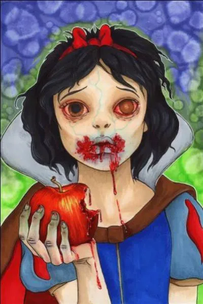 Avec quoi la sorcière empoisonne-t-elle Blanche-Neige ?