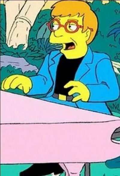 Toujours derrière son piano :