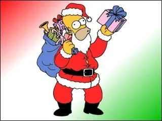 Homer a enfin fini de distribuer tous les cadeaux à Springfield. Y a-t-il déjà eu des crossovers avec "Les Simpson" ?