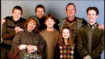 Quelle est la particularit&eacute; de toute la famille Weasley ?
