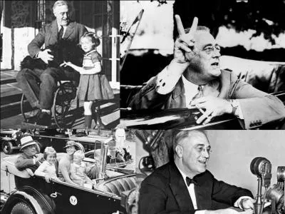 Restons aux USA ! Cette personne a &eacute;t&eacute; &eacute;lu 4 fois &agrave; son poste. Il n'a pu effectuer son 4e mandat. Il a reconnu tardivement le g&eacute;n&eacute;ral de Gaulle comme chef de la France libre, le consid&eacute;rant comme un futur dictateur. Qui est-il ?