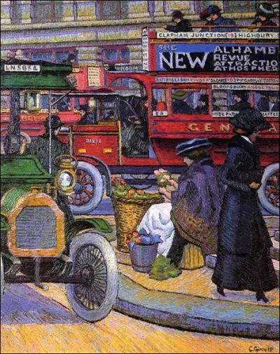 Qui a peint "Picadilly Circus" ?