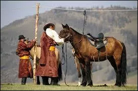 Les Kalmouks sont les descendants :