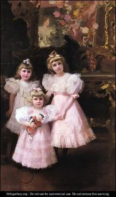 Qui a peint ces enfants à la poupée ?