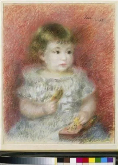 Qui a peint Petite fille au jouet ?