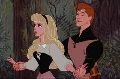 Où le prince Philippe rencontre-t-il Aurore pour la première fois ?