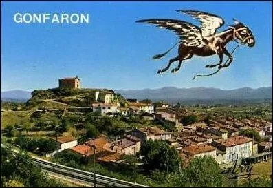 Dans quel département se fête la légende de l'âne volant Gonfaron ?