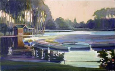 Quel est le titre de cette uvre de l'artiste peintre Janvier ?