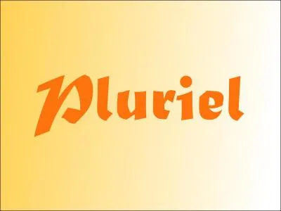 Et celles du pluriel ?