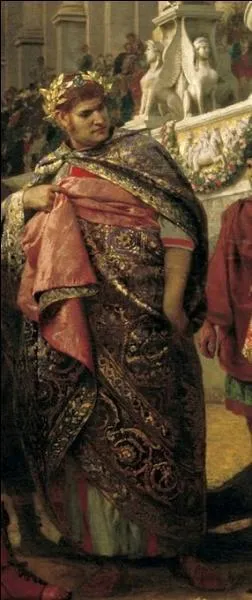 Qui est cet empereur romain débauché qui avait pour habitude d'épouser ses beaux affranchis; il fera émasculer Sporus qui jouera le rôle de sa femme, et plus tard l'empereur déguisé en femme prendra pour mari Pytagoras ?