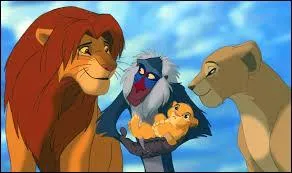 Le nouveau-né est le fils du roi Mufasa et de la reine :