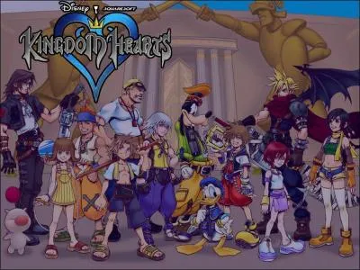 Qui est le personnage  gauche qui est aussi dans Final Fantasy VIII (dites son nom dans kingdom hearts) ?