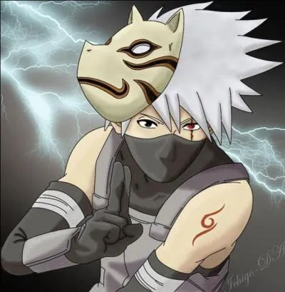 Dans Naruto, quel est le nom du chien, chef de l'escouade de Kakashi ?