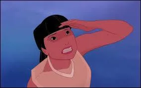 Cette demoiselle en informe immédiatement celui qui devait être l'époux de Pocahontas. Ce dernier suit Pocahontas, tout cela se finira dans une mare de sang. Le plus valeureux guerrier du village sera tué par :