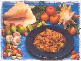 Nous dégustons une fricassée de lambis, qu'est-ce à dire ?