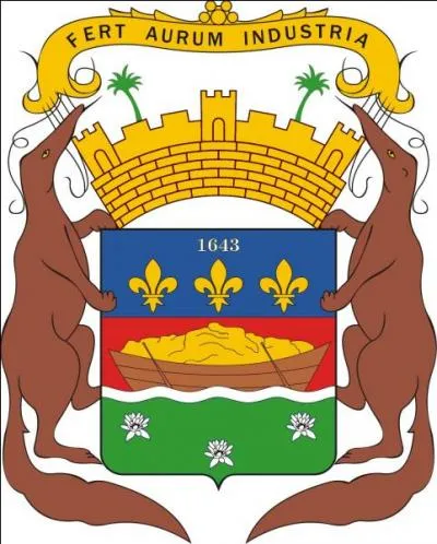 Comme son nom l'indique, la rivière de Cayenne passe en plein centre de Cayenne et divise la ville en deux !