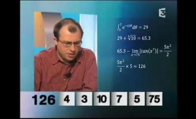 Dans quel jeu télévisé peut-on entendre "Le compte est bon ! " ?