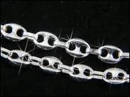 Quel est le nom de la maille de ce bijou qui pourrait nous faire broyer du noir ?