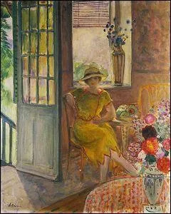 Qui a peint "Nono dans une robe jaune" ?