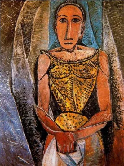 Qui a peint "Femme avec chemise jaune" ?