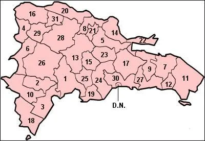 Quel est le nom de la province n° 22 ?