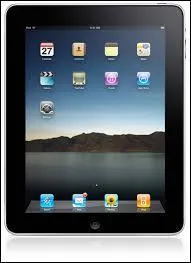 Voici l'ipad...
