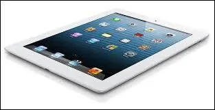 Voici l'ipad...