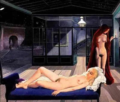 Le "Canapé bleu" est une oeuvre surréaliste de quel artiste ?